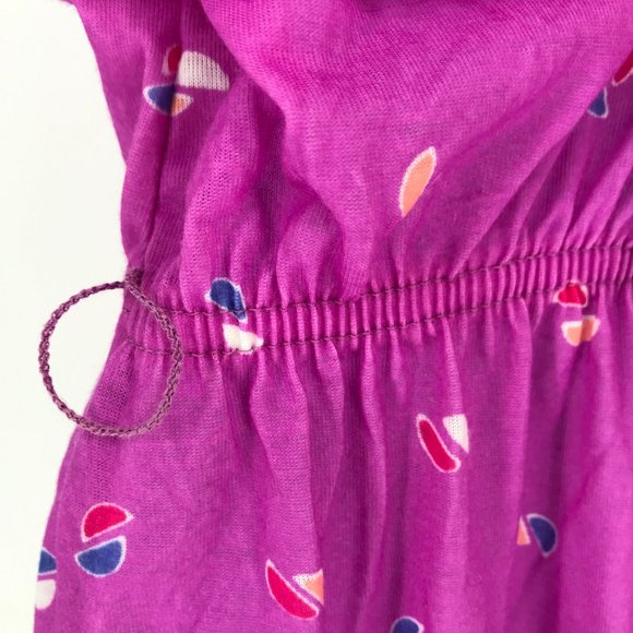 Vintage 1960s Summer Spring Print Dress Fit and Flare Belted - Picture 8 of 16